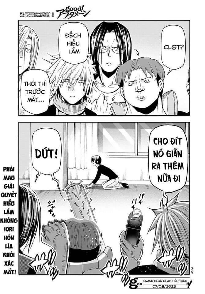 cô gái thích lặn - grand blue chapter 86 32