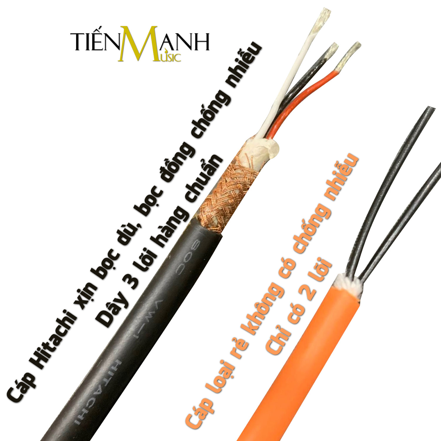 [Loại Tốt] Dây Cáp Live Livestream Thu Âm Cho Điện Thoại LT02 - Cable chống nhiễu 2 Đầu 6ly Ra 3ly Cho Soundcard, Mixer Hàng Chính Hãng