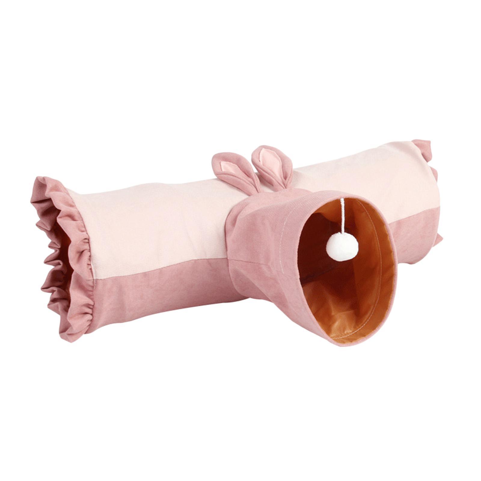 Guinea Tunnel Way Collapsible Play Toy Hideout for Hamster Rabbit