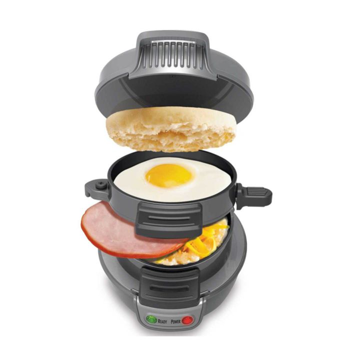 Máy Làm Đồ Ăn Sáng Sandwich Hamilton Beach - 25475-SAU - Hàng Chính Hãng