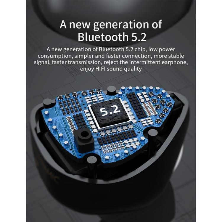 Tai nghe nhét tai không dây KZ CCA CC1 TWS 5.2 kết nối Bluetooth S2 S1 Z1 PRO SA08 Q2S