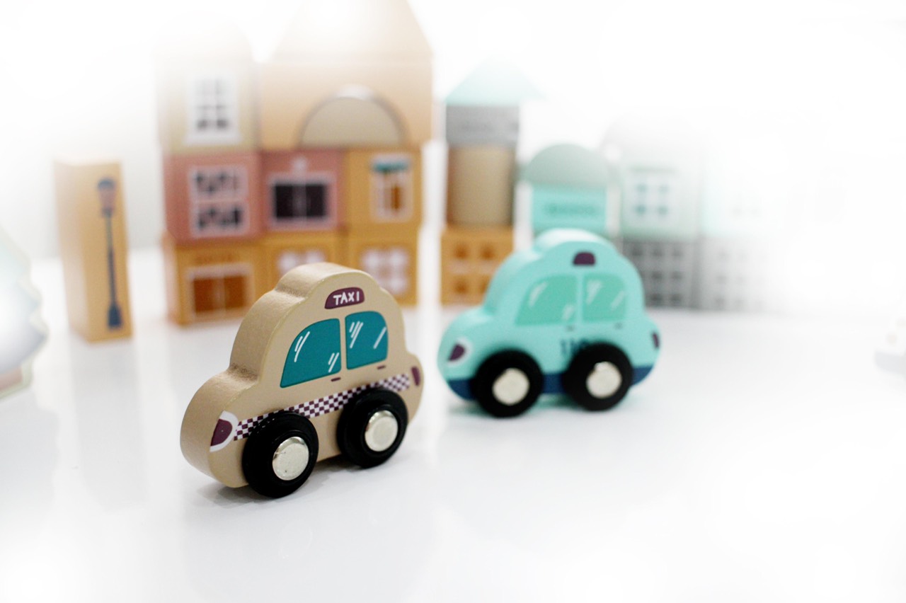 Set xây dựng thành phố mơ ước tặng kèm thảm chơi lắp ráp 2 mặt