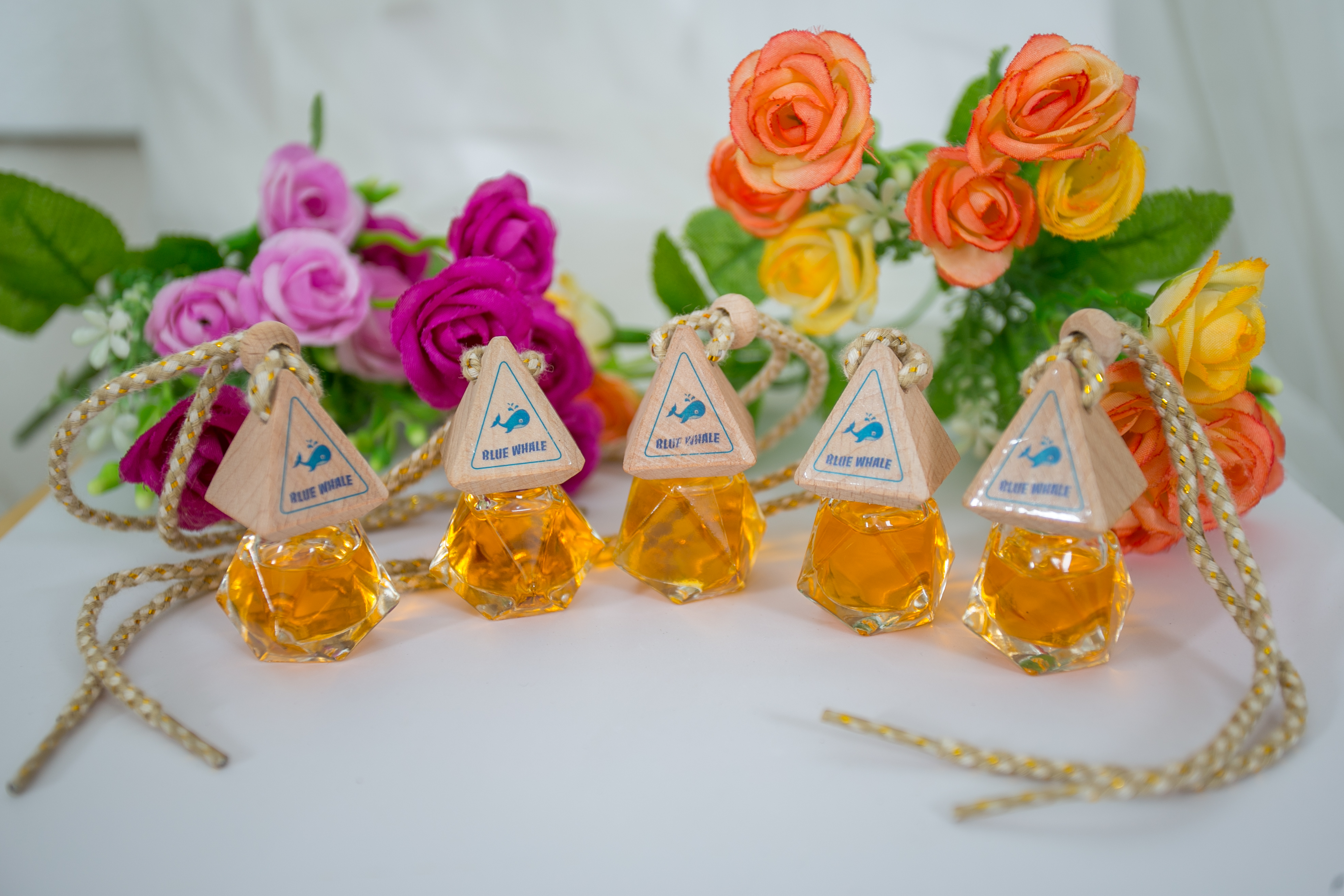 Tinh dầu nguyên chất treo xe ô tô, đảm bảo mùi hương cho xe hơi, thơm xe hơi 24/7, loại bỏ mùi say xe cho người lái