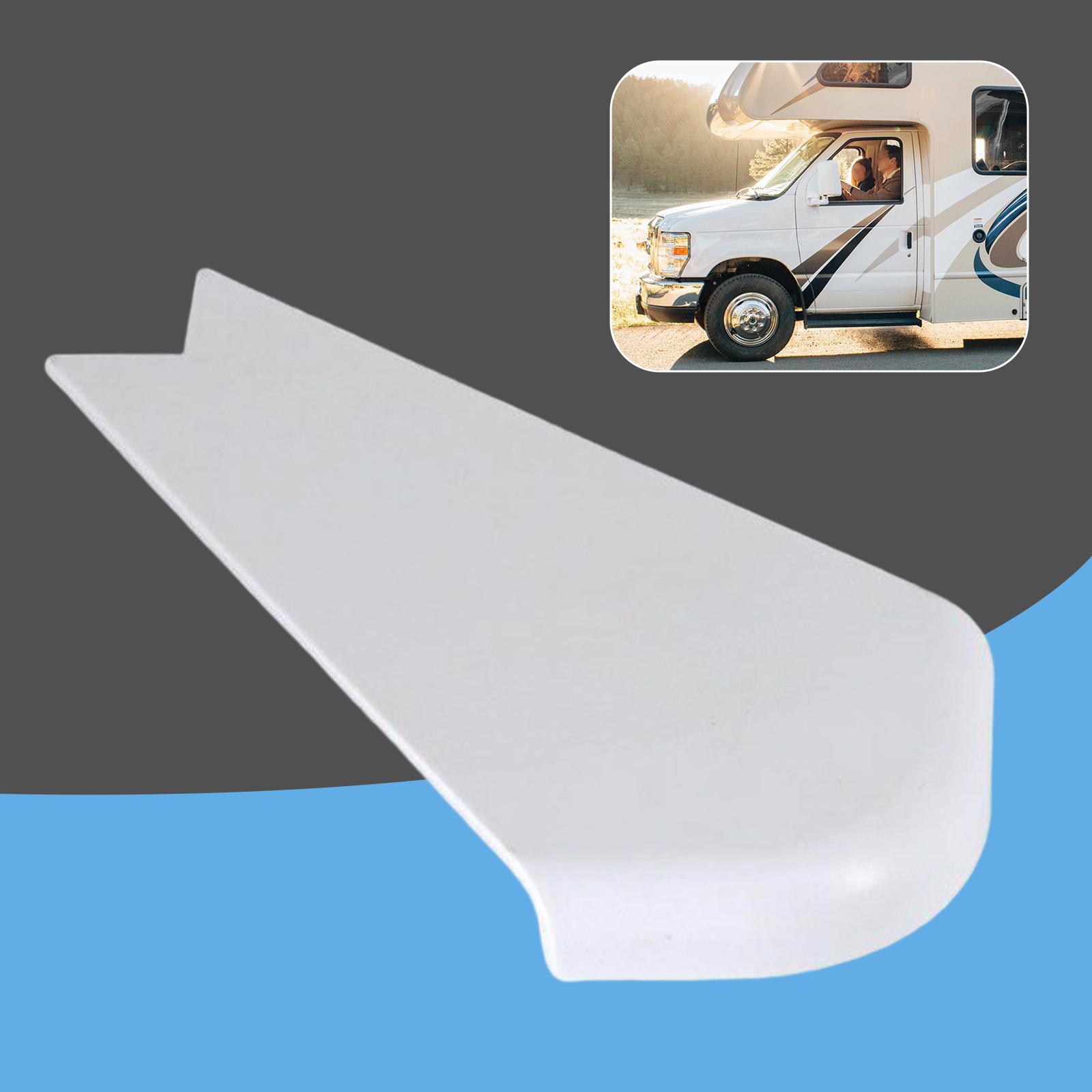 Replacement RV Corner Cover Cap for Trailer  Resistant  white