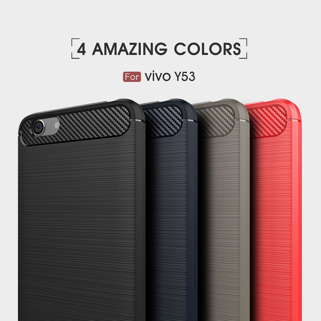 Ốp lưng chống sốc vân Carbon dành cho Vivo Y53