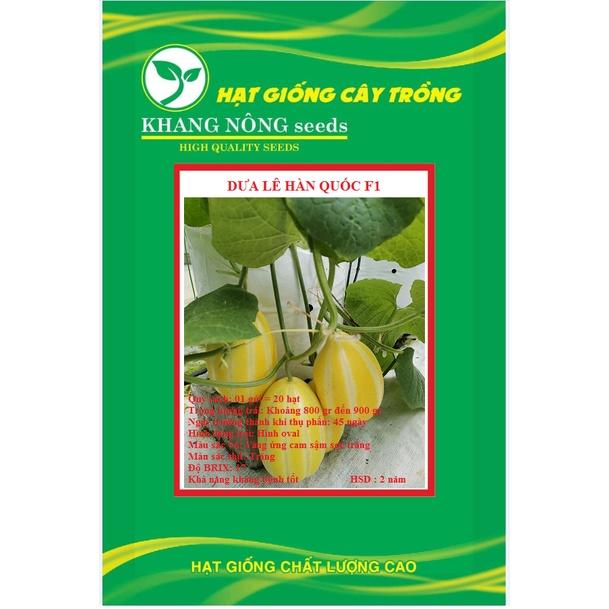 Hạt giống Dưa lê Hàn Quốc F1 KNS3350 - Gói 10 hạt