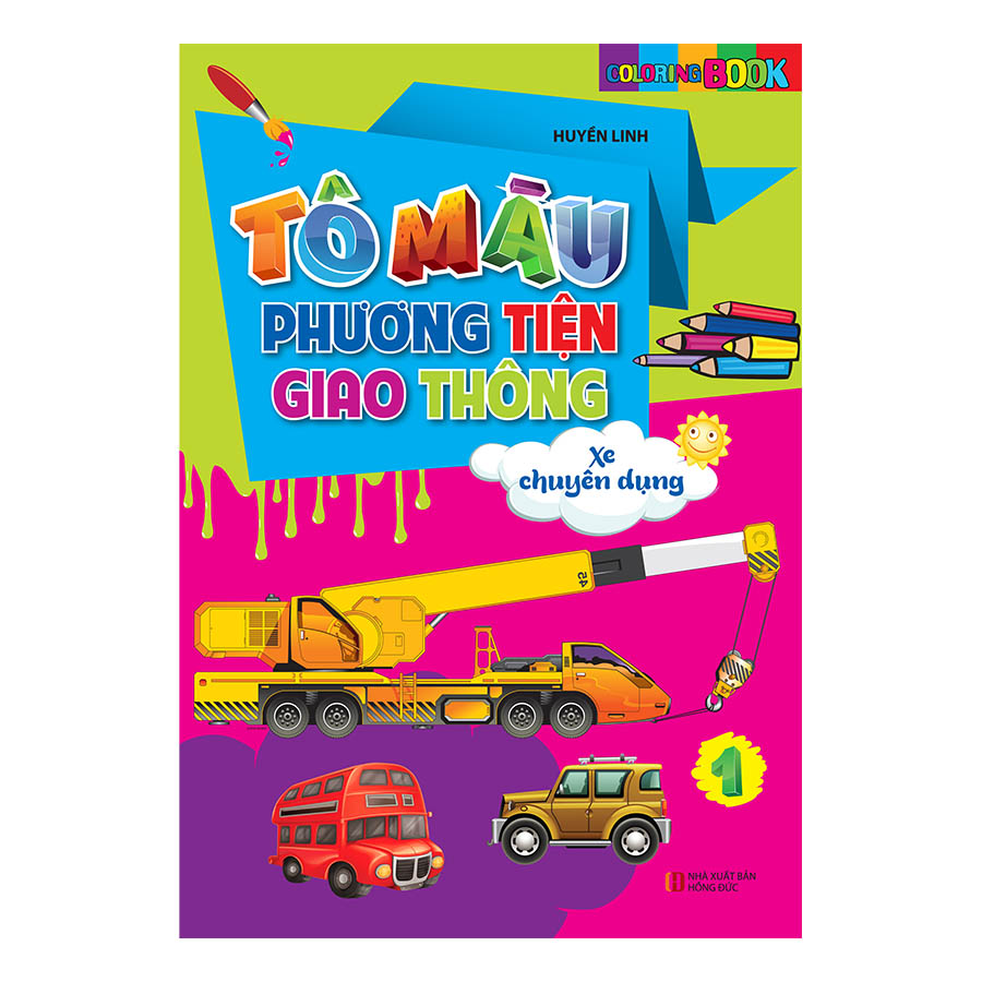 Tô Màu Phương Tiện Giao Thông 1: Xe Chuyên Dụng