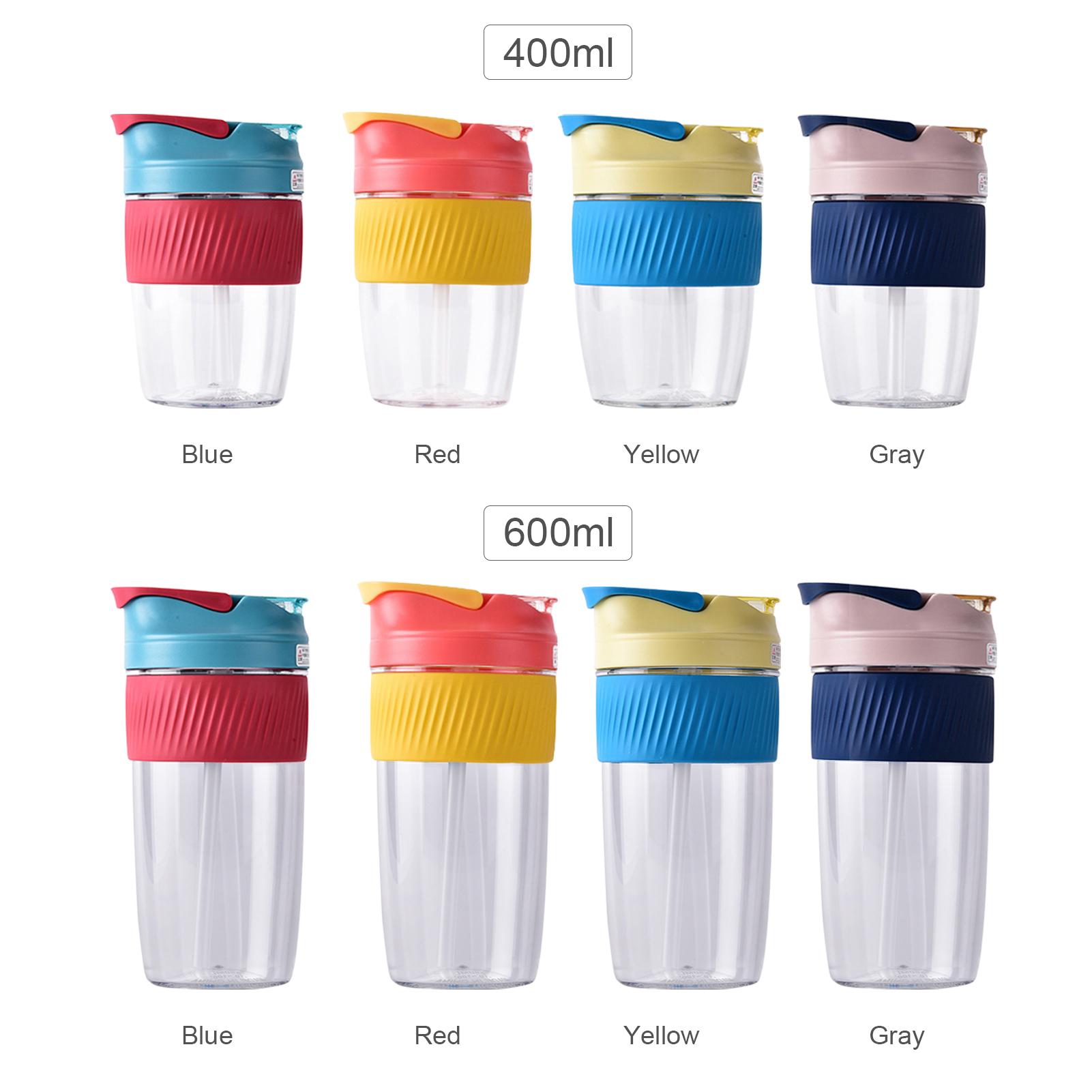 Bình Nước Cách Nhiệt Bằng Bằng Silicon Có Thể Tái Sử Dụng Không Chứa Bpa Dung Tích 600Ml