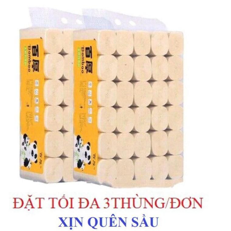 36 CUỘN GIẤY GẤU TRÚC/ GIẤY VỆ SINH/ GIẤY CUỘN BAIHOU |