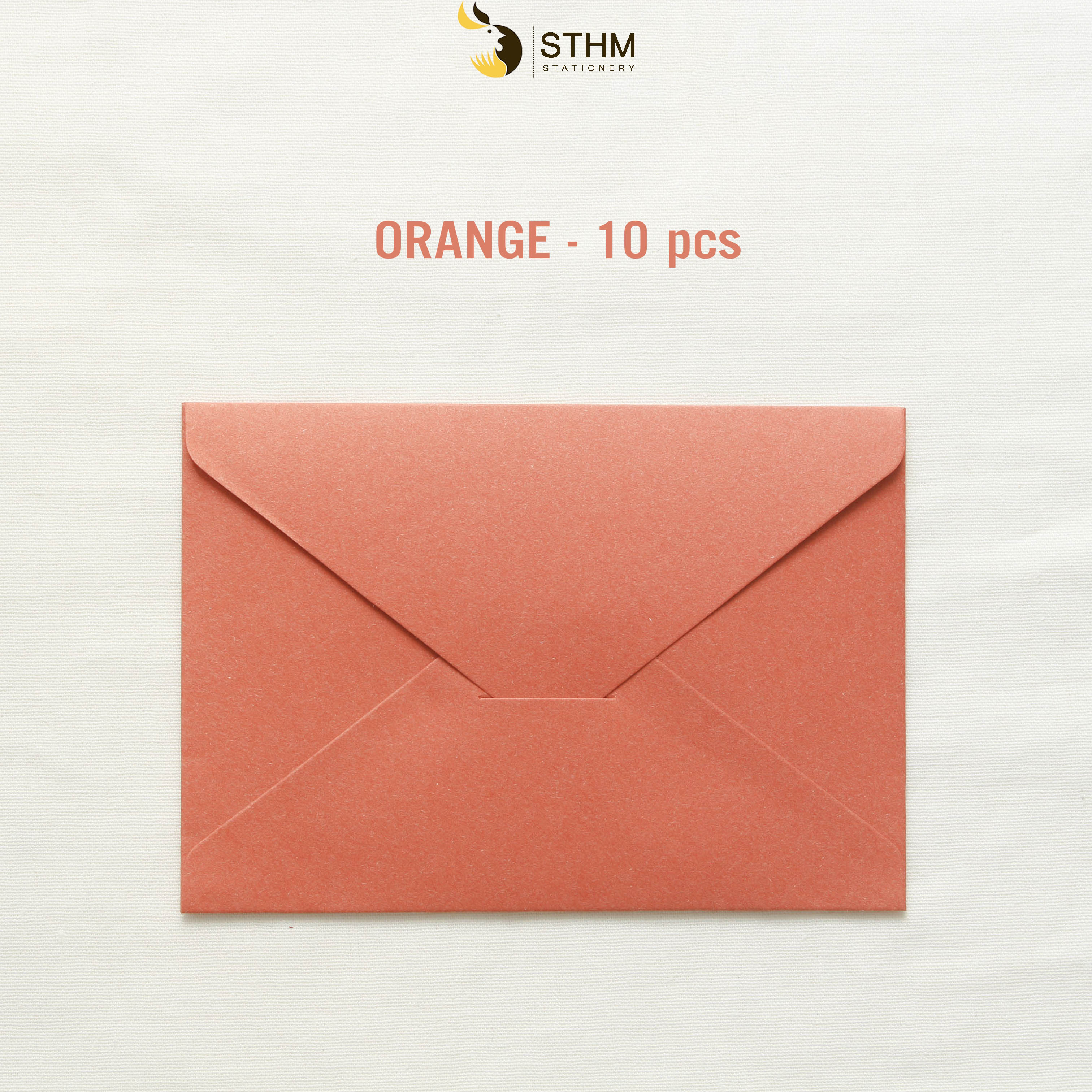 10 bao thư cao cấp - giấy mỹ thuật nhám- 11x16cm - STHM stationery