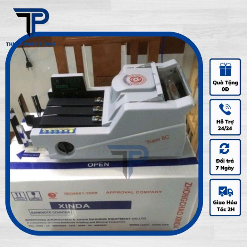 Máy đếm tiền phát hiện tiền g.i.ả, tiền lẫn loại XINDA SUPER BC, động cơ mạnh mẽ, hoạt động ổn định, đếm chính xác bh 18T