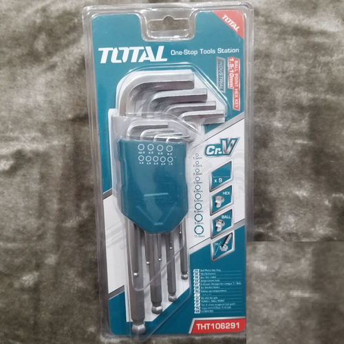 Bộ 9 chìa lục giác Total THT106291