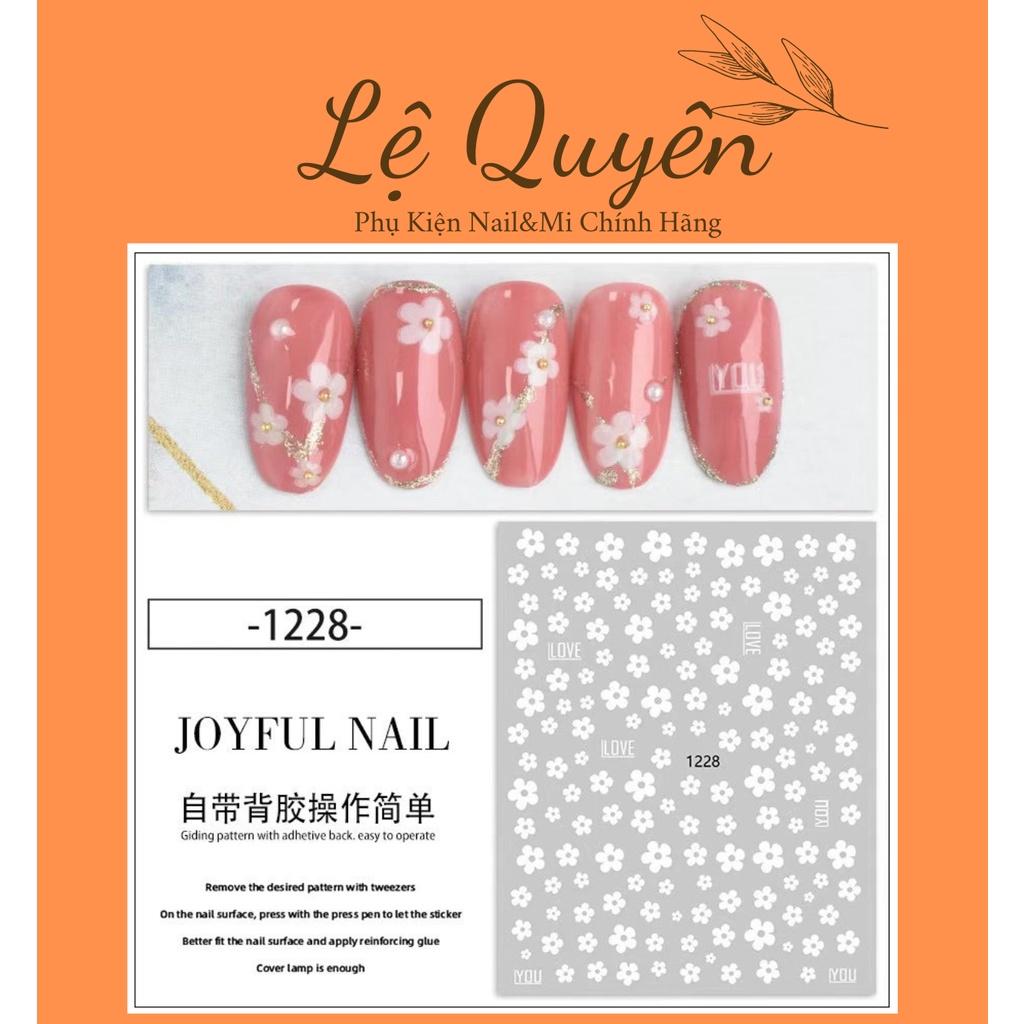 Miếng Dán Móng Tay 3D Nail Sticker_STicker Trang Trí Móng Tay