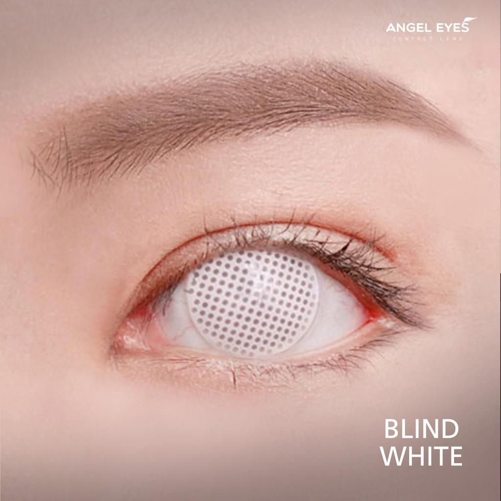 Lens Cosplay thương hiệu Angel Eyes nhiều mẫu hóa trang Đỏ, Trắng, Mù