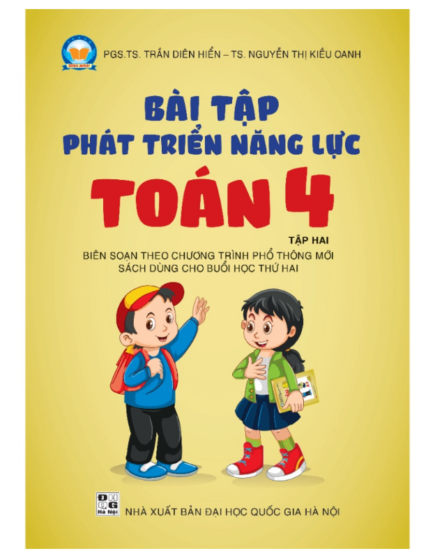 Sách - Bài tập phát triển năng lực Toán 4 Tập 2