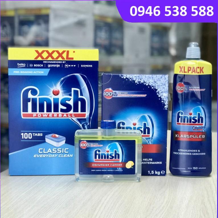 COMBO FINISH : VRB Classic 100 + Muối 1,5kg + Bóng 750ml + Vệ sinh 250ml