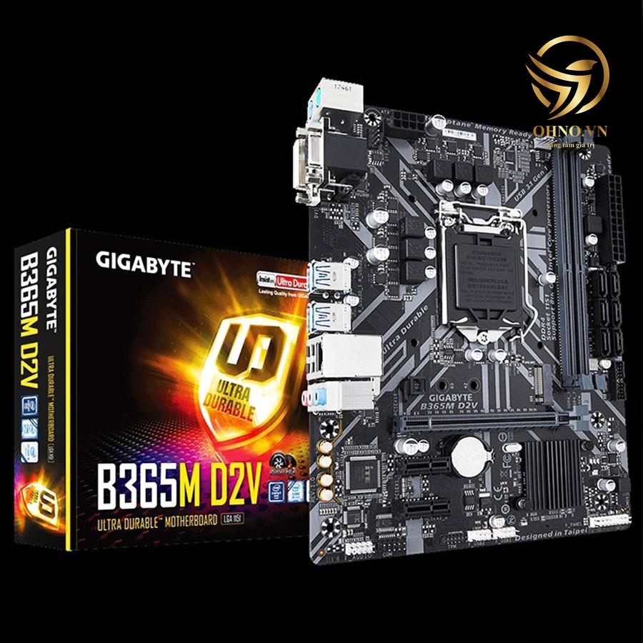 Main Máy Tính Gigabyte B365M D2V Viễn Sơn Mainboard Linh Kiện Điện Tử Cho Máy Tính PC -hàng chính hãng