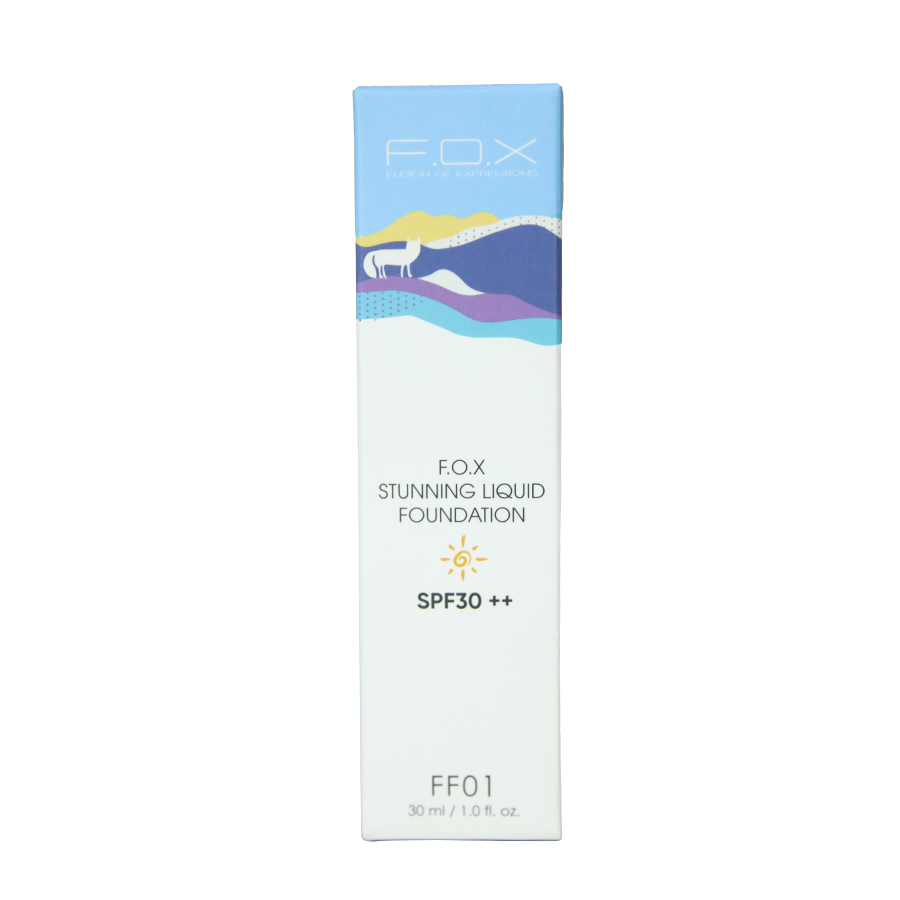 Kem Nền FOX Dưỡng Ẩm Làm Sáng Da  - SPF30★★ Stunning Liquid Foundation 30ml