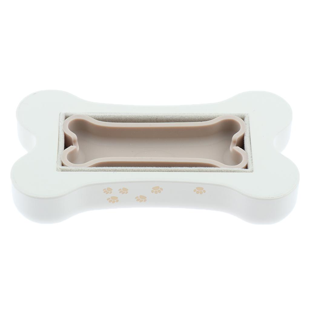 Portable Cute Jewelry Storage Box Rings Earrings Organizer Case Bone Style