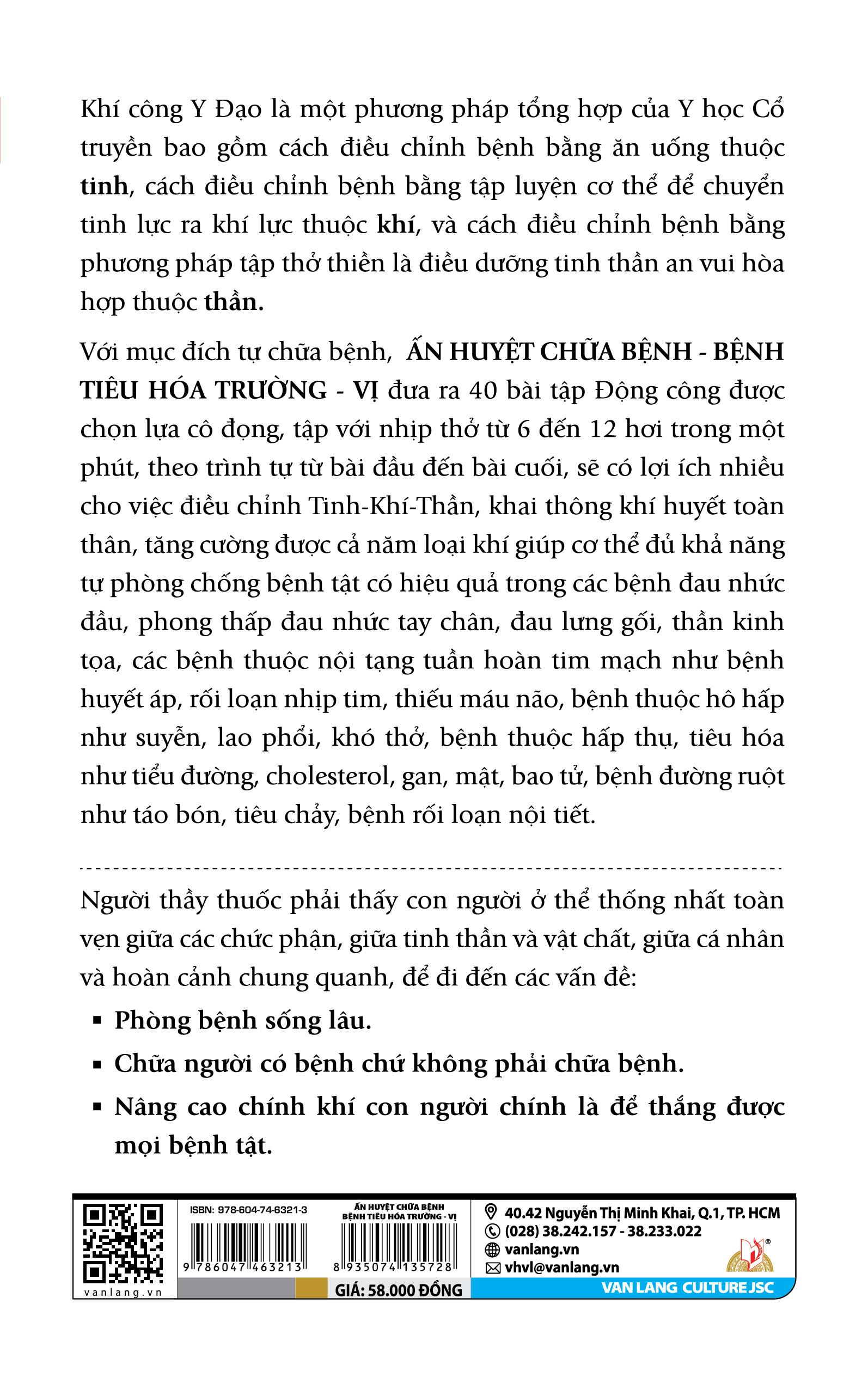 Ấn Huyệt Chữa Bệnh - Bệnh Tiêu Hóa Trường - Vị - Tái Bản