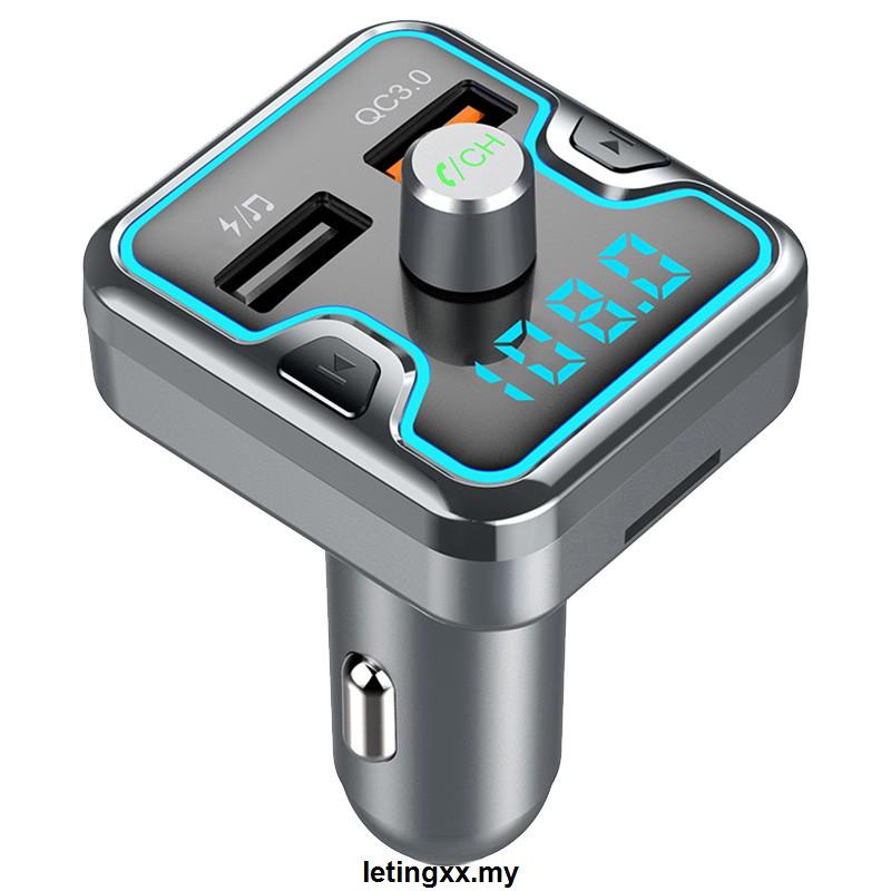 Máy Nghe Nhạc Mp3 Bluetooth 5.0 Qc3.0 Cho Xe Hơi