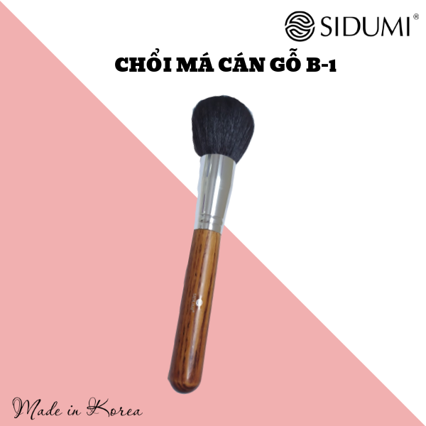 Chổi má cán gỗ Sidumi - SDM CB1