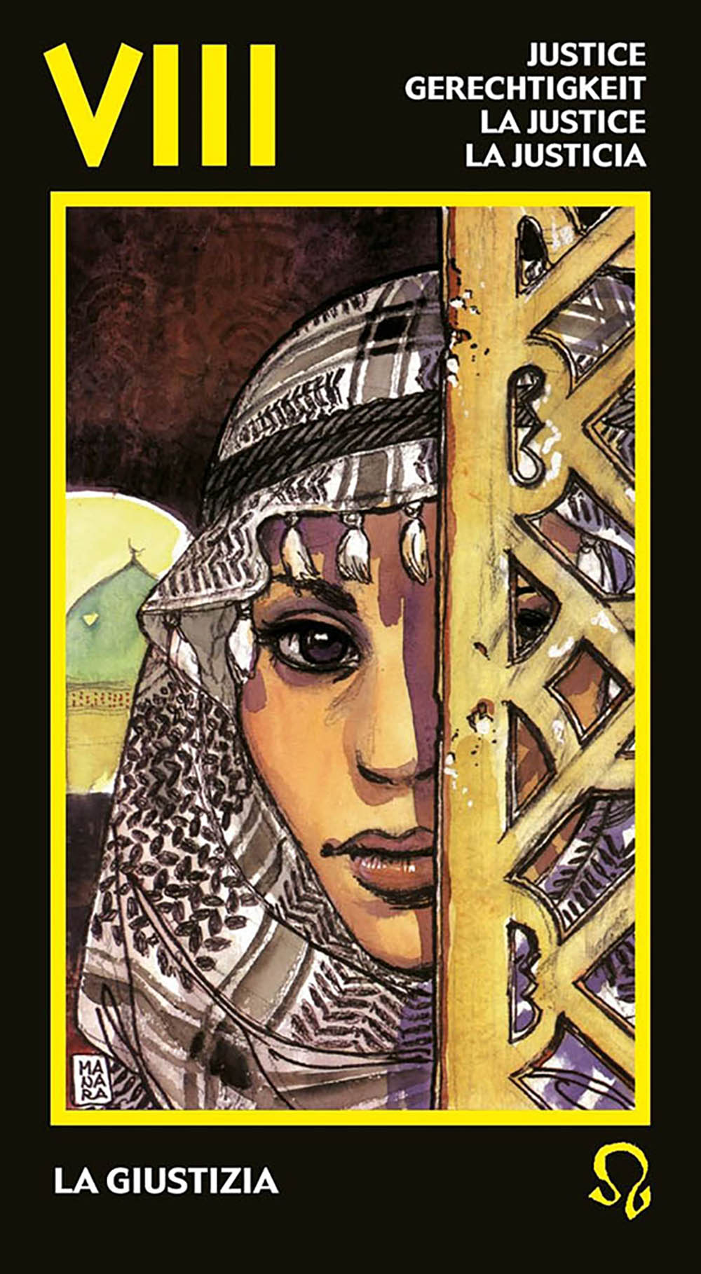 Ài Tarot Manara Tiên Tri Cao Cấp Tặng Đá Thanh Tẩy
