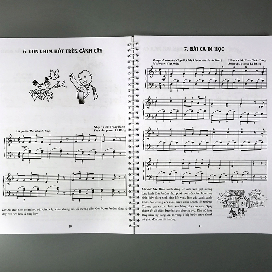 Piano cho thiếu nhi - tuyển tập 220 tiểu phẩm nổi tiếng Phần 2