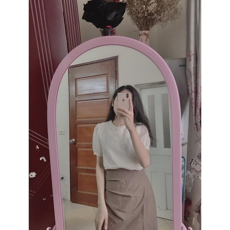 Áo sơ mi hạt gạo