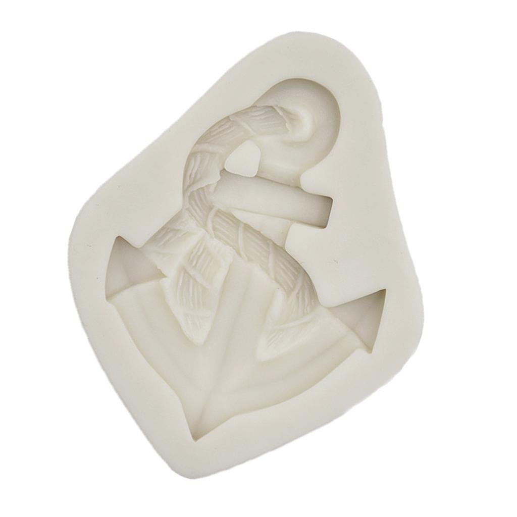 Anchor Silicone Mould DIY Bake Mold Boat Cake Chocolate Baking Sugarcraft