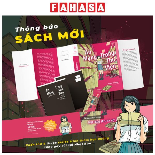 Sách - Án Mạng Trong Thư Viện - Bí Ẩn Lời Chỉ Điểm Đẫm Máu - Tặng Kèm Obi + Bookmark