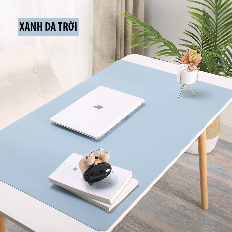 Tấm lót bàn làm việc bằng da chống nước nhiều màu cao cấp