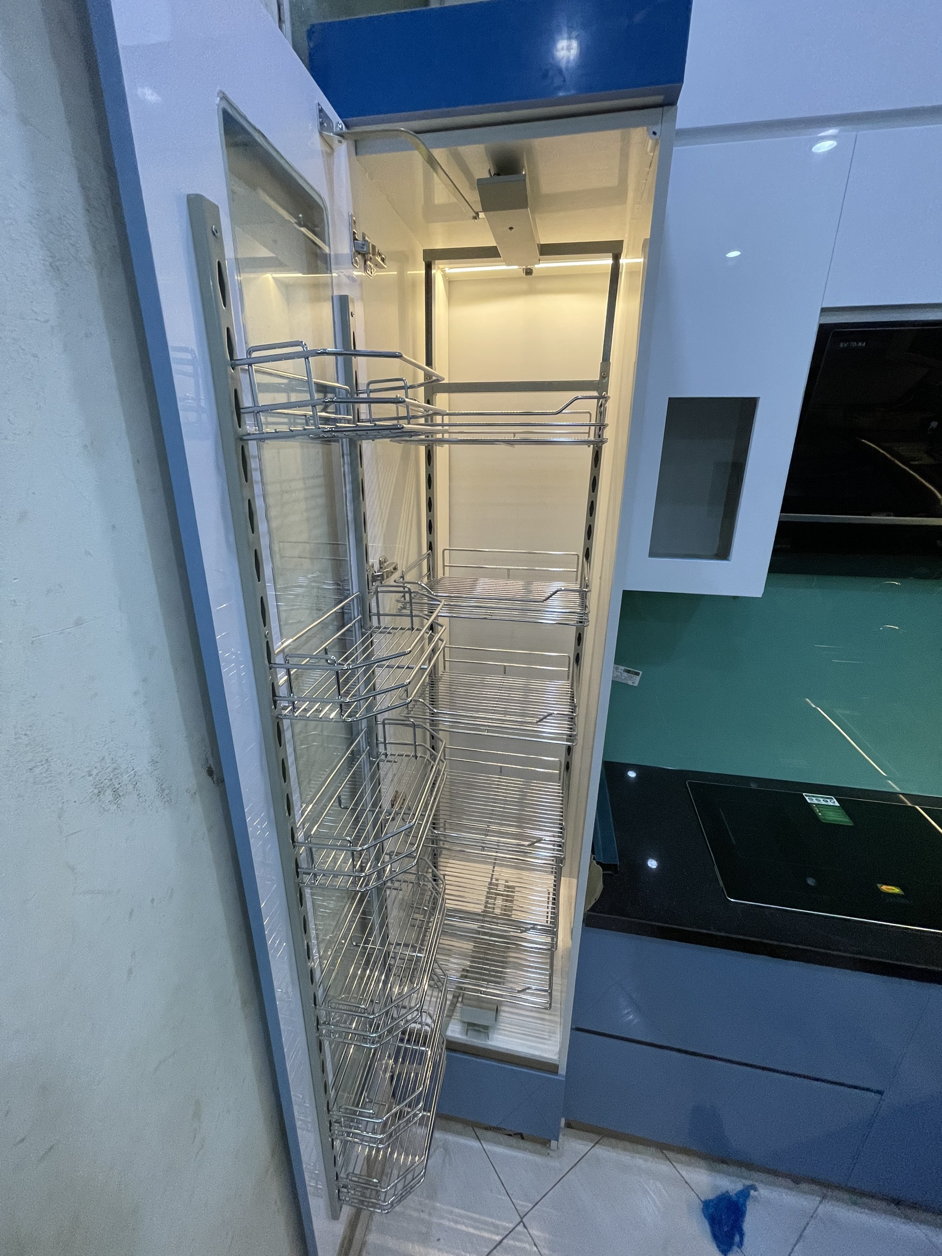 Kệ Để Đồ Khô Liên Hoàn 12 Ngăn 6 Tầng Chất Liệu INOX 304