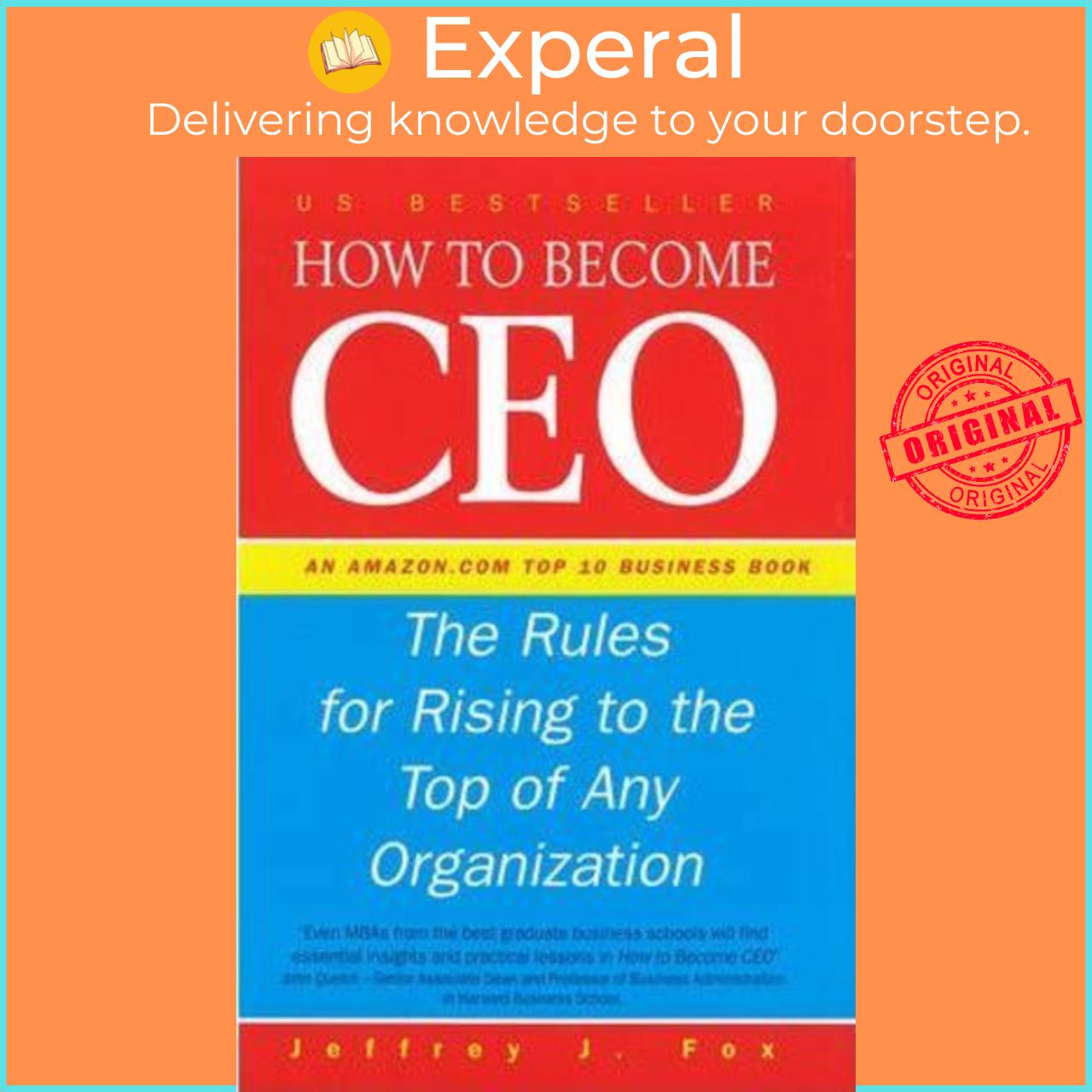 Sách - How To Become CEO by Jeffrey J. Fox (UK edition, paperback)