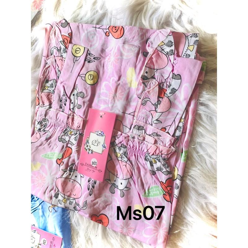 Bộ lanh bầu lửng cánh tiên siêu mát siêu mềmbộ bầu có chun chỉnh bụng to nhỏ theo từng thai kỳbộ lanh freesize 45-68kg