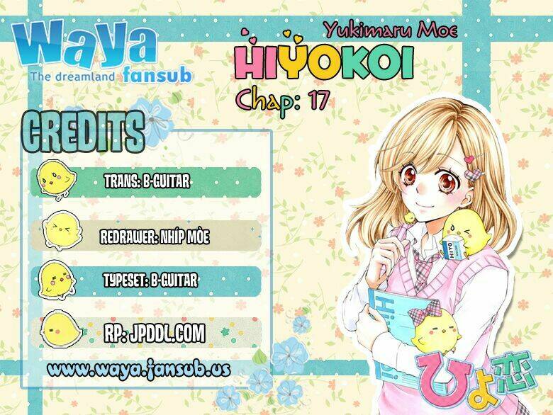 tình yêu của hiyo chapter 17 1