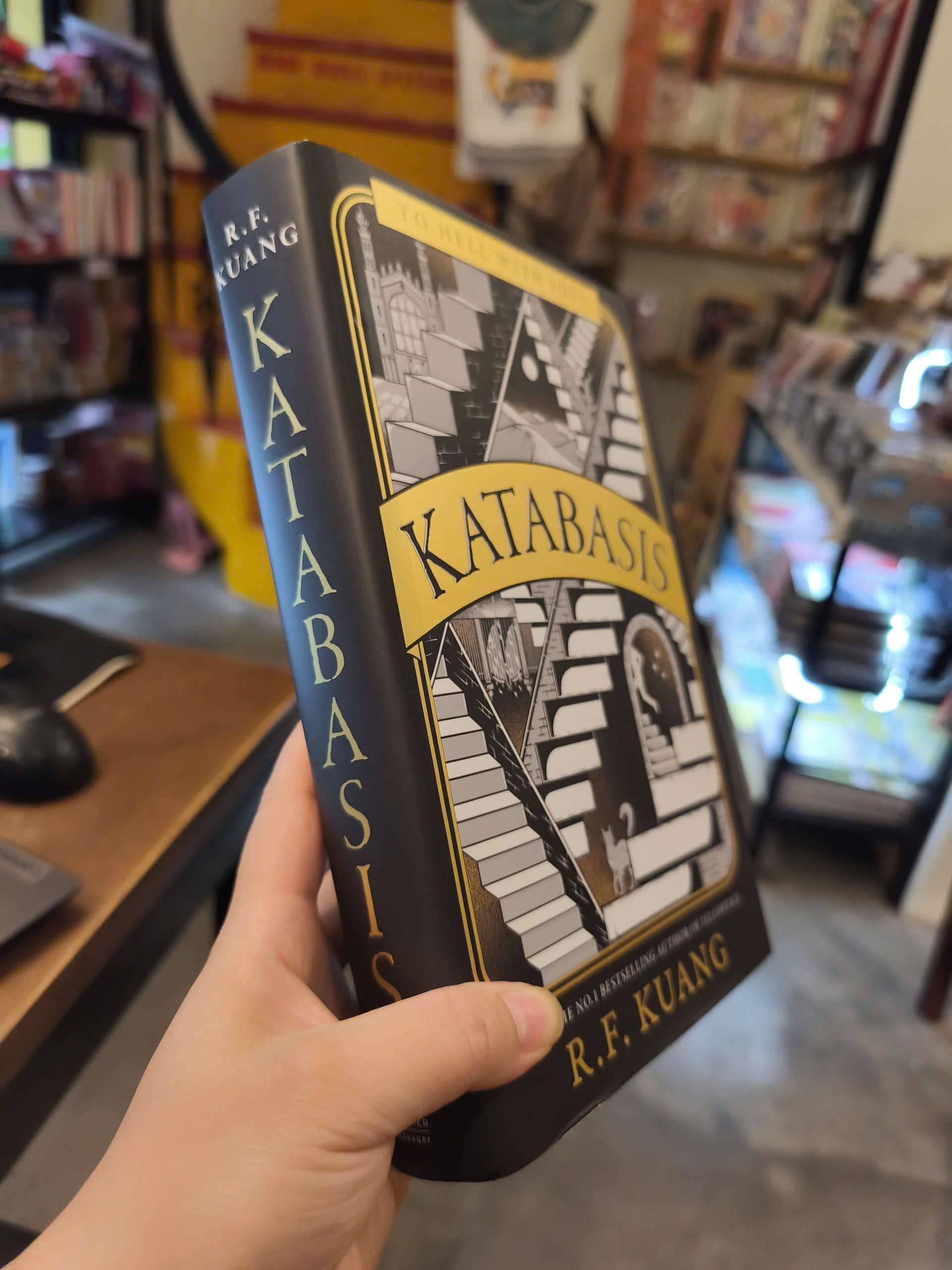 Sách - Katabasis by R.F. Kuang - Fantasy/ Dark Academia/ Fiction - Sách ngoại văn UK