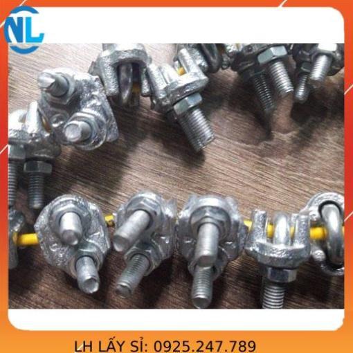 ốc xiết cáp chữ U loại 3mm, 10 con dành cho dây cáp 3 ly và 4 ly capthepgiasi