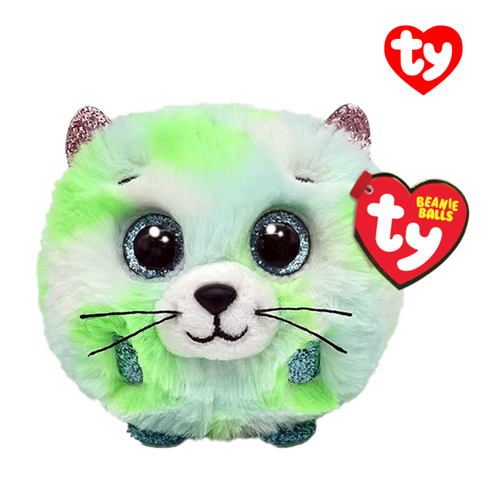 Đồ chơi thú bông bóng tròn - mèo con Evie TY