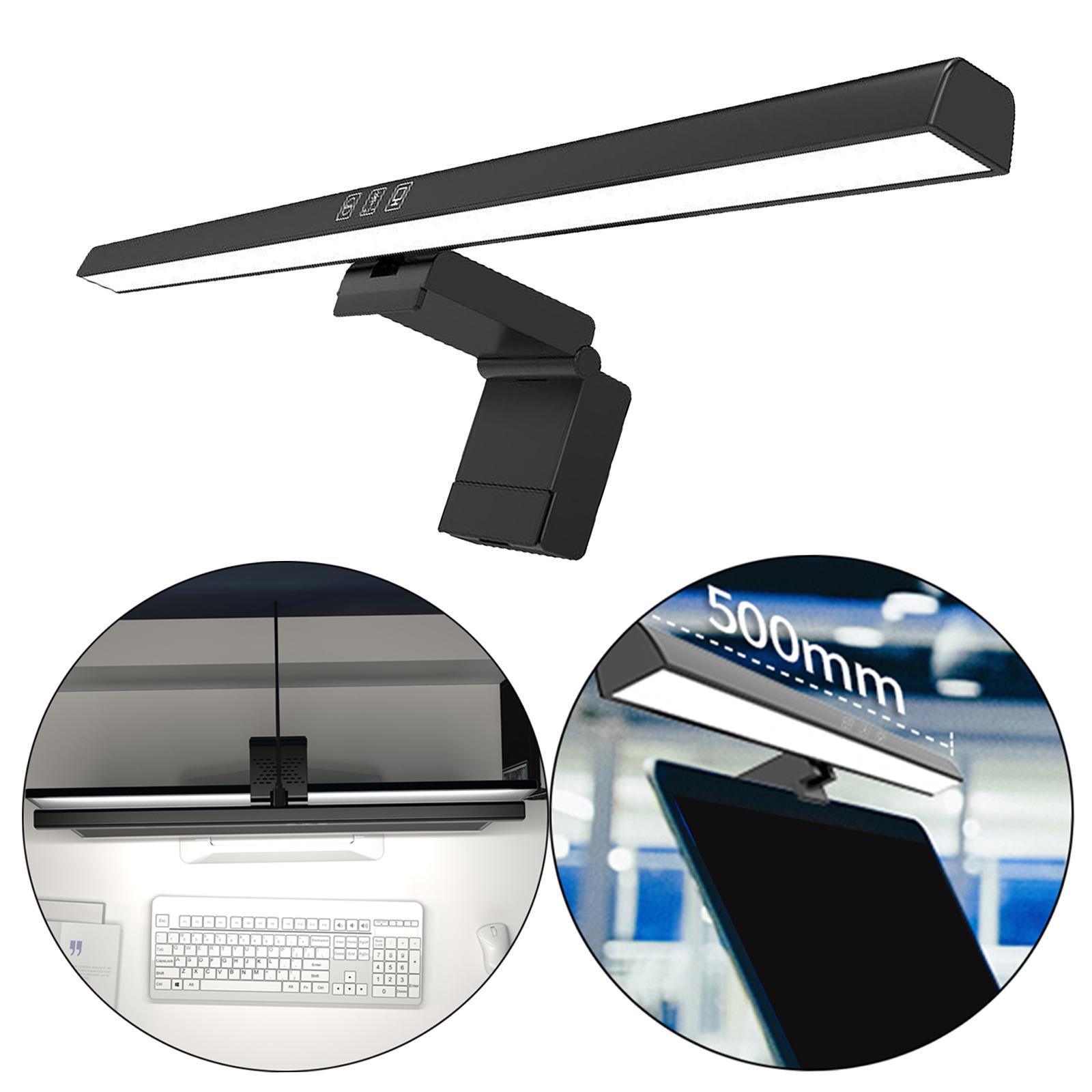 Computer Monitor Light Bar Reading LED Task Lamp Black