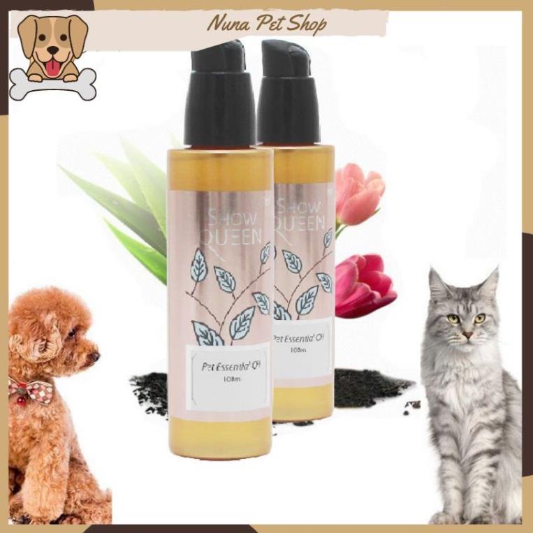 Tinh dầu dưỡng lông cho chó mèo Pet Essential Oil Show Queen