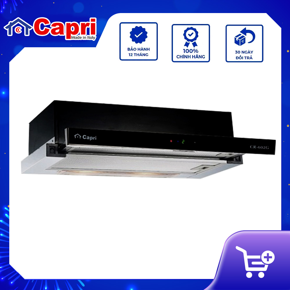Máy Hút Khử Mùi Capri 6 tấc CR-602G | Hàng chính hãng