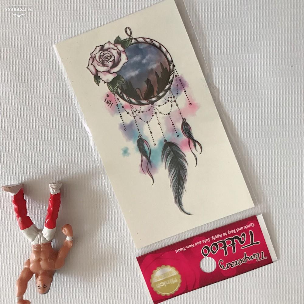 Hình xăm dán hoa ren 15x21cm, 10X6cm+ mua 5 tặng 1 tấm đồng size, mua 10 tặng 4 tấm đồng size