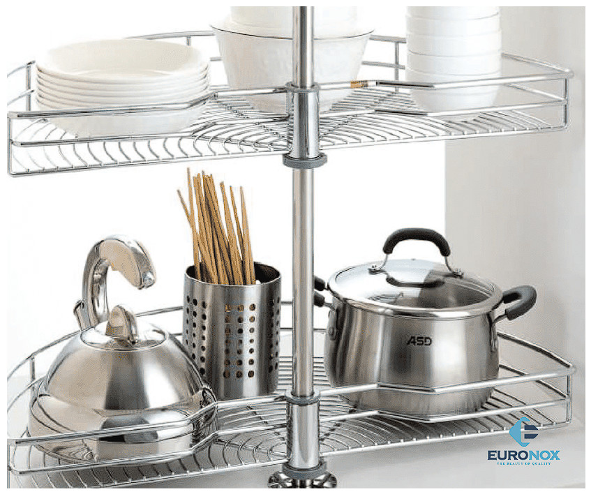 Mâm xoay góc 1/2 Swivel tray - 1/2 carousel