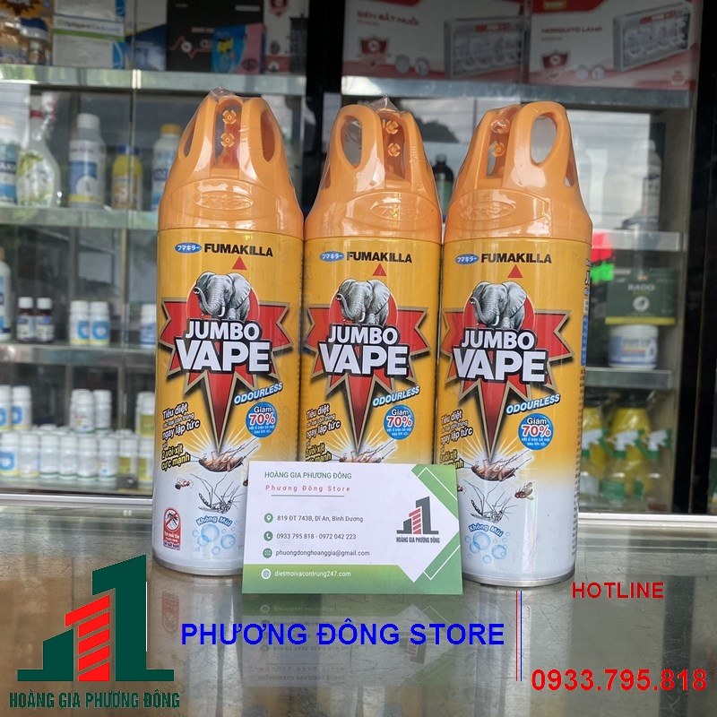 Bình xịt muỗi và côn trùng Jumbo _ 300ml