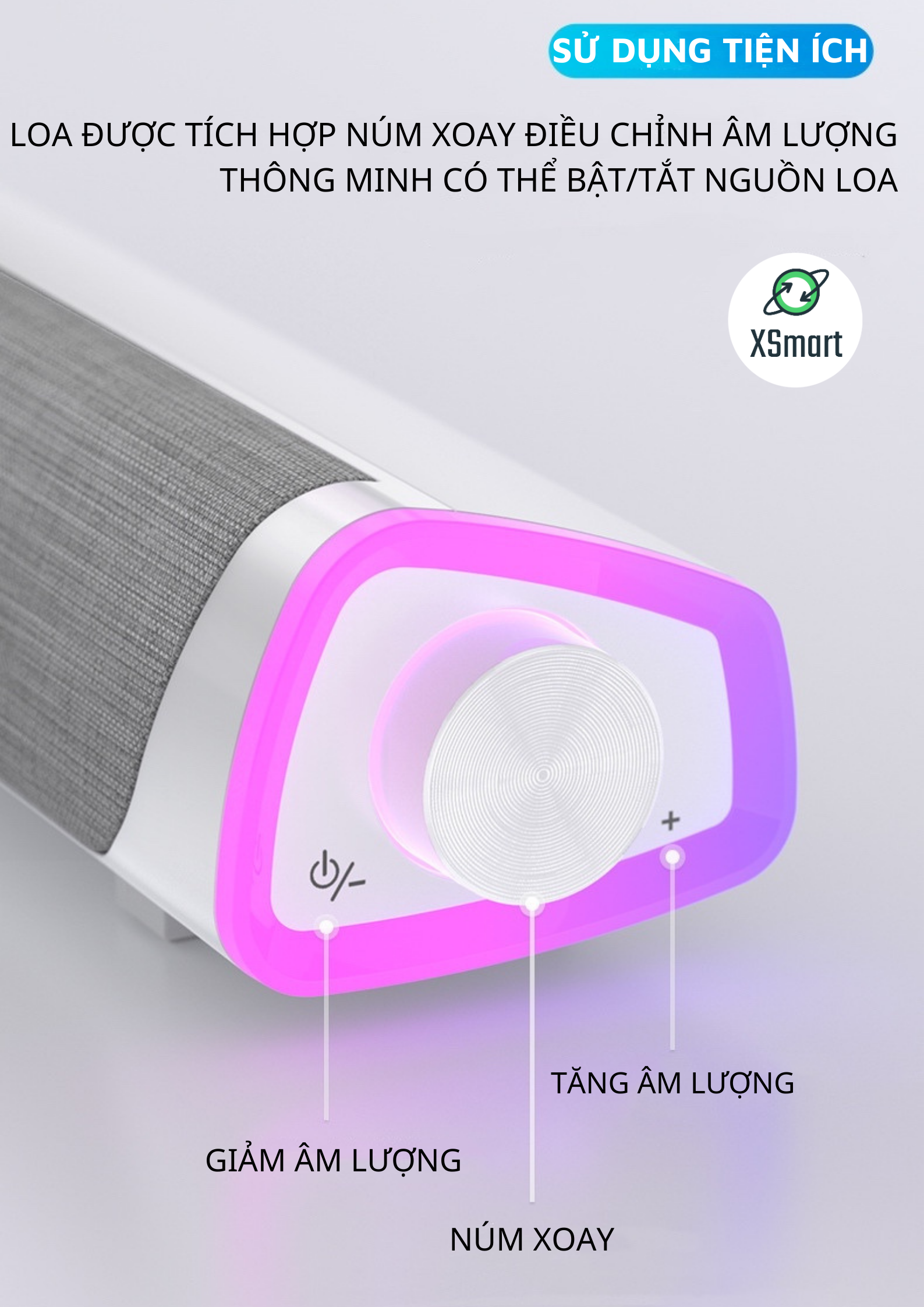 Loa Vi Tính Bluetooth Để Bàn Niye V8 LED Rgb Cực Đẹp, Âm Thanh Super Bass Ấn Tượng, Nghe Nhạc,Chơi Game, Xem Phim Siêu Đã, Thiết Kế Soundbar Hiện Đại-Hàng Chính Hãng