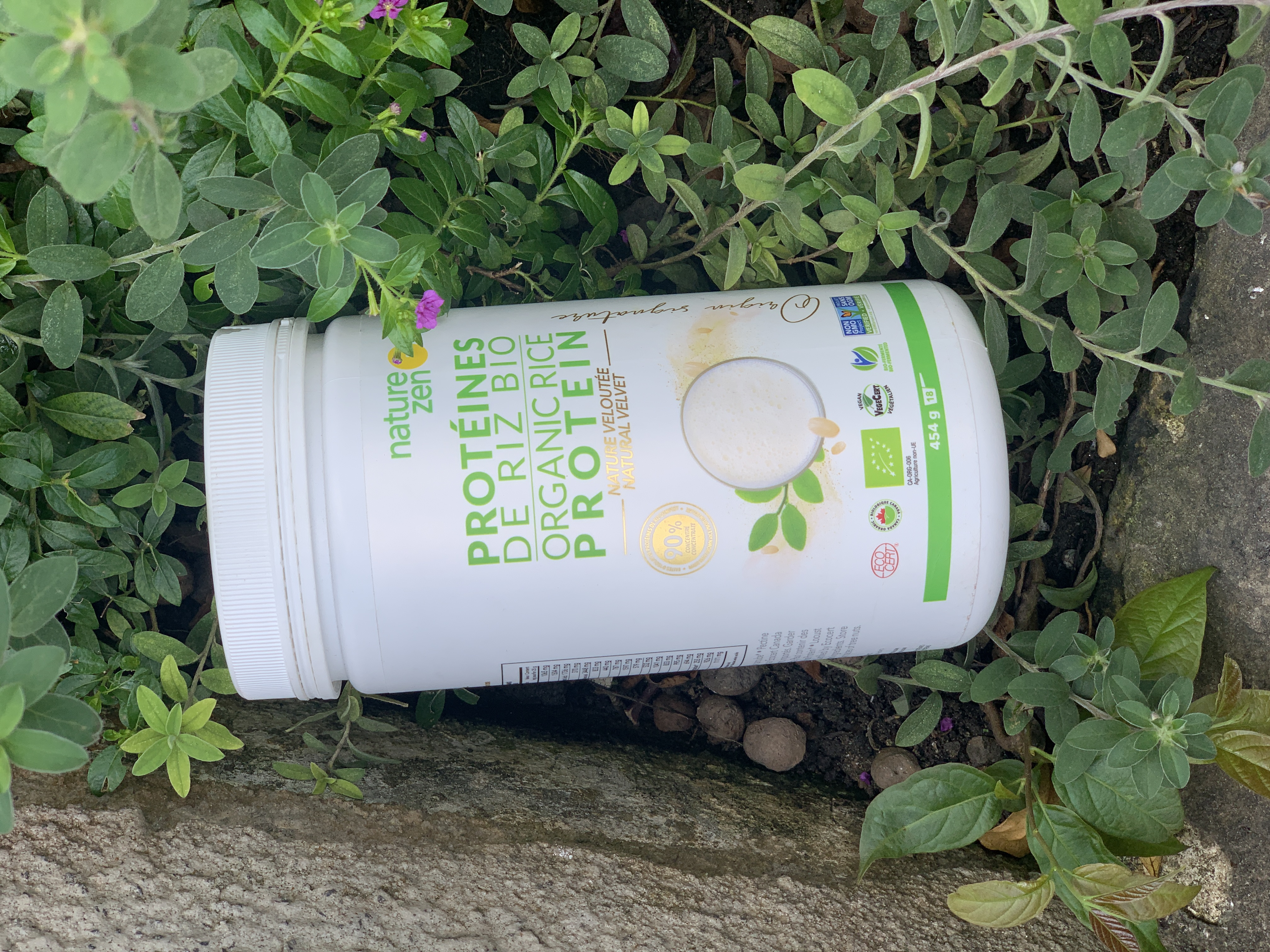 NATURE ZEN - BỘT PROTEIN CÔ ĐẶC TỪ NGŨ CỐC HỮU CƠ  VỊ TỰ NHIÊN