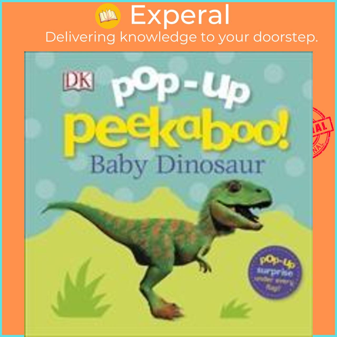 Sách - Pop-Up Peekaboo! Baby Dinosaur by DK (UK edition, paperback)