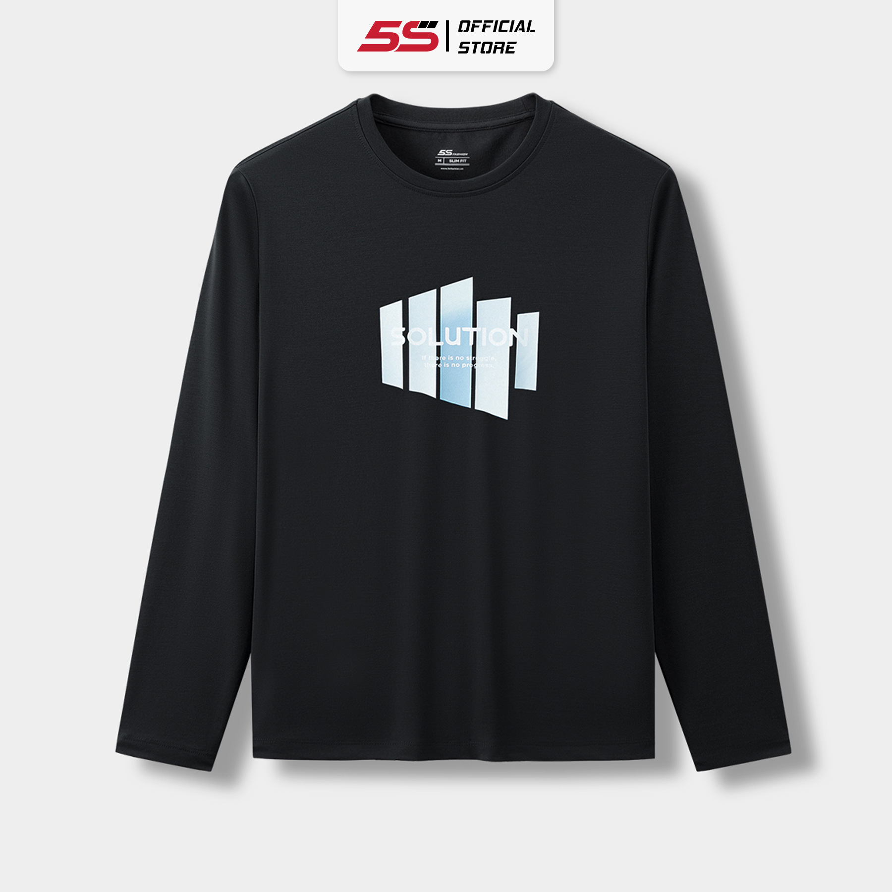 Áo Thun Nam Tay Dài 5S FASHION Cotton, In Họa Tiết Nổi Bật, Trẻ Trung, Phom Ôm Vừa Vặn, Ấm