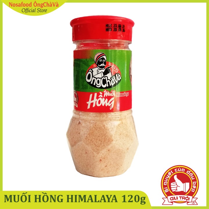 Muối Hồng Himalaya Ông Chà Và 120gr - hạt nhuyễn mịn